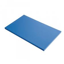 Planche à découper 450x300xH12 Bleu Hygiplas